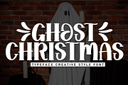 Ghost Christmas | Script Font, a Script Font by Scratchones (Thumbnail 1 of 9)