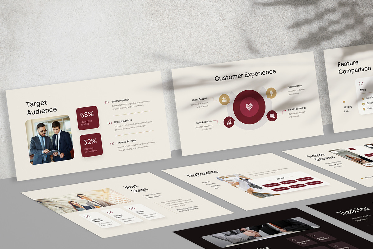 Sales Pitch Deck Google Slides, a Presentation Template by New Coral Design (Photo 6 of 6)