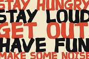 Johny Bulldog All Caps Display Font, a Handwritten Font by alphArtype (Thumbnail 3 of 8)