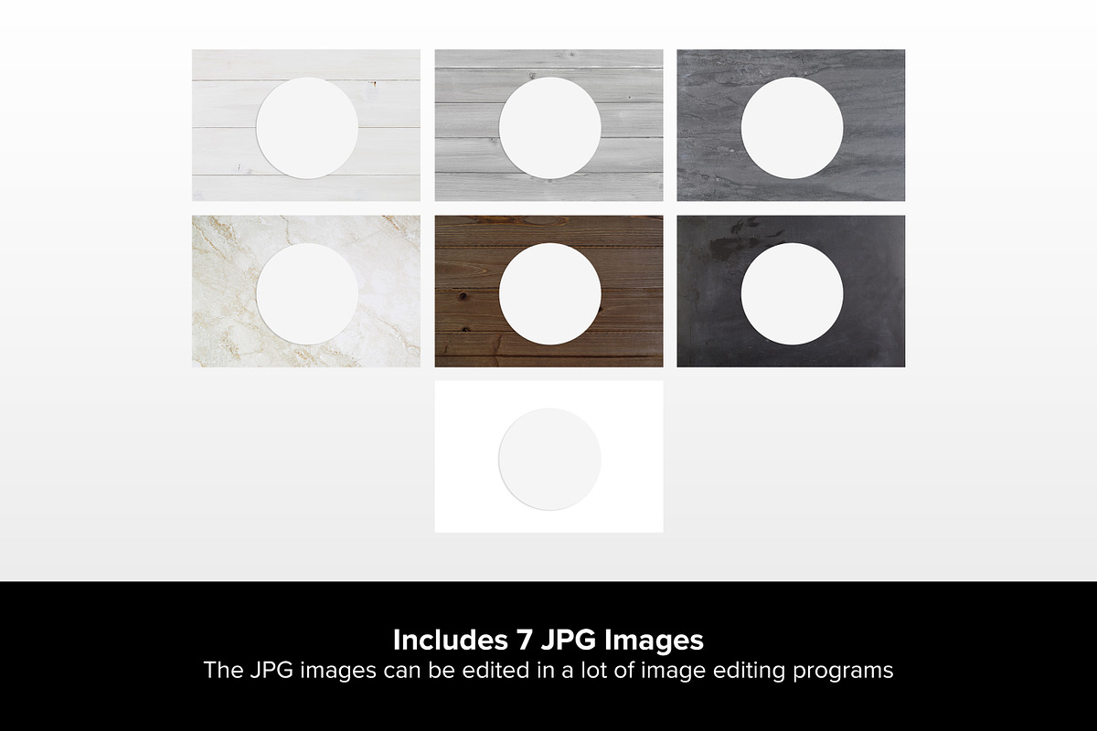 Round Sticker Mockups - PSD & PNG, a Packaging Mockup by MelissaBMockups (Photo 9 of 11)