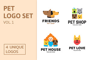 Pet Logo Set Vol. 1