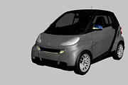 Smart ForTwo 2010, a Cars & Vehicle 3D Model by valtriiu (Thumbnail 1 of 12)