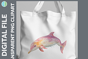 Dolphin Illustration Bundle, 22 PNG, an Animal Illustration by Enliven Designs (Thumbnail 2 of 8)