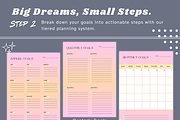 2025 Vision Board Kit Printable, a Card Template by Climbwithelevator (Thumbnail 3 of 10)