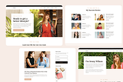 Feminine - Life Coach Figma Template, an UI Kit Template by FinestDevs (Thumbnail 3 of 4)