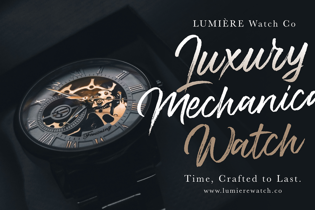 Breaklines – Authentic Brush Script, a Script Font by Debut Studio (Photo 4 of 16)