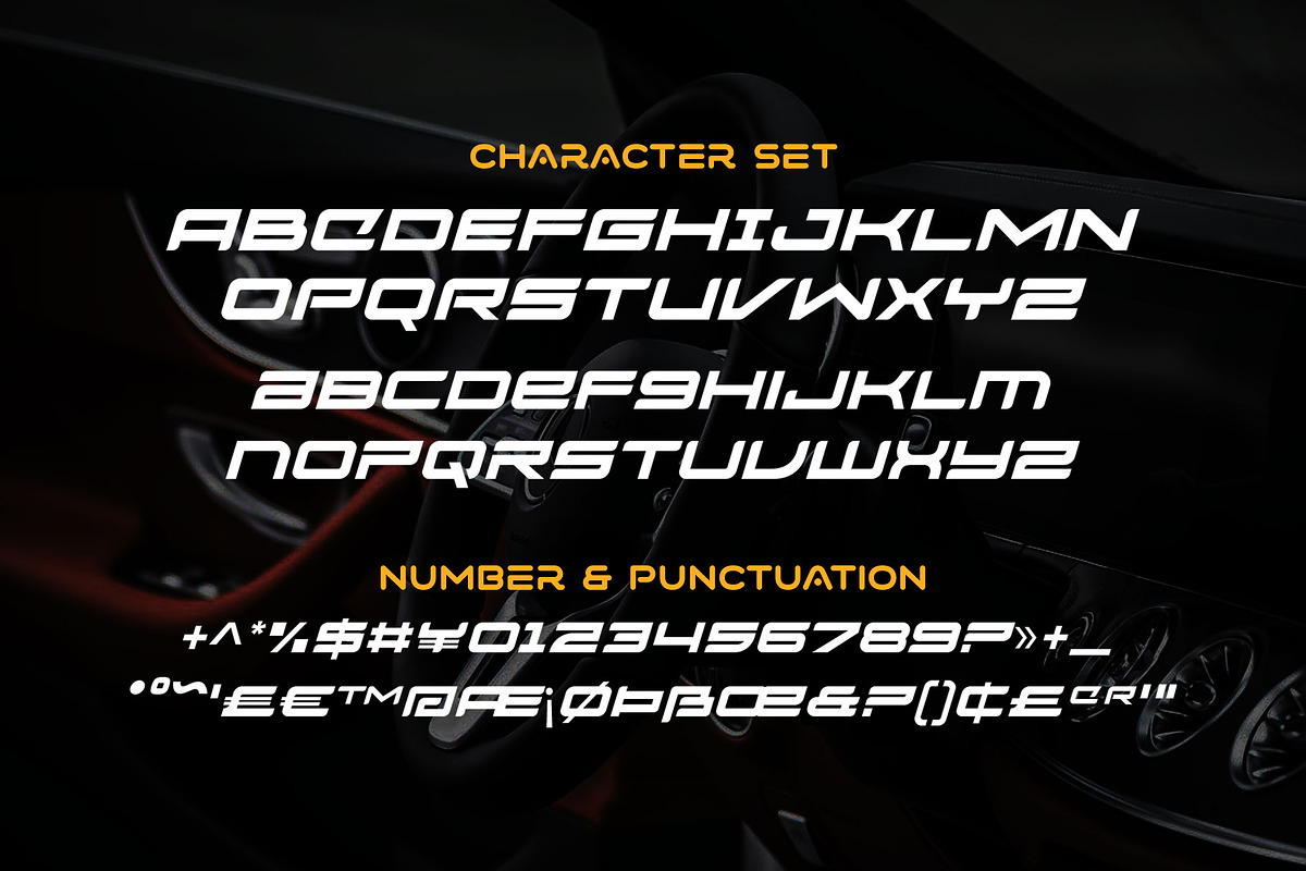 Siegra - Sporty Tech Font, a Font by Arterfak Project (Photo 6 of 12)