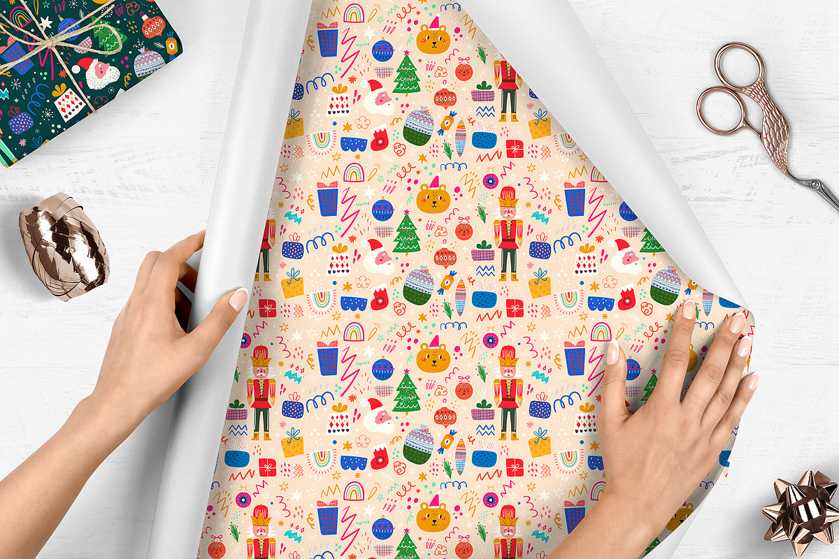 Cristmas holiday set, a Seasonal Illustration by MoleskoStudio (Photo 14 of 18)