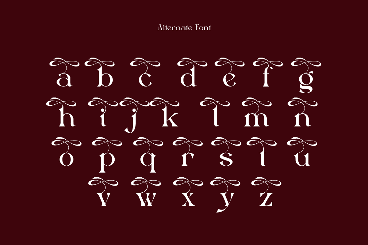 Luxtya Mewoth - Elegant Luxury Font, a Serif Font by Iqsiart Studio (Photo 16 of 17)