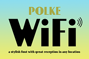 Polke, a Sans Serif Font by ArtyType (Thumbnail 7 of 7)