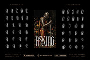 Makyos Gothic Typeface, a Blackletter Font by alit design (Thumbnail 10 of 17)