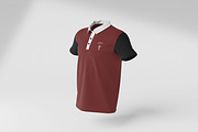 Polo Shirt Mockup, a Shirt Mockup by xavier_studio (Thumbnail 4 of 5)