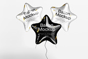 Start Foil Balloon Mockup, a Product Mockup by SLAB! Design (Thumbnail 7 of 7)
