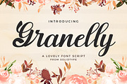 Granelly Script, a Script Font by Solidtype (Thumbnail 1 of 6)