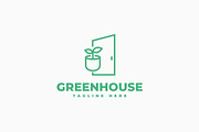 Green House Logo, a Branding & Logo Template by Zeer Graphic (Thumbnail 2 of 2)