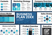 Business Plan Presentation Template, a Presentation Template by E-Type (Thumbnail 1 of 5)