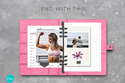 Ring Bound Planner Mockup for Canva, a Books & Magazine Mockup by Mockup Scene (Thumbnail 20 of 22)