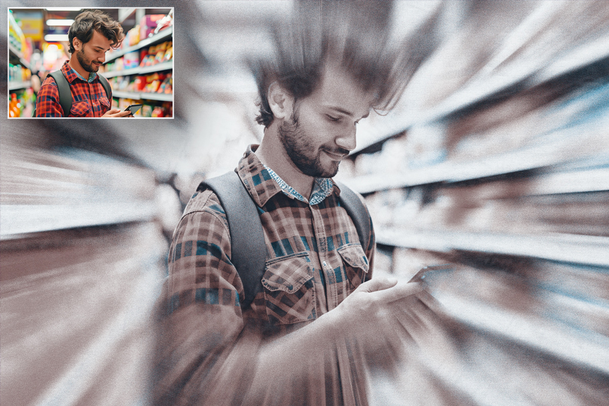 Focus Glitch Photo Effect, a Layer Style Add-On by Vatdesign (Photo 2 of 3)