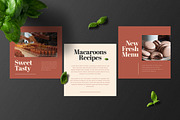 Modern Post Food Recipe Instagram, a Social Media Template by Tokosatsu (Thumbnail 3 of 4)
