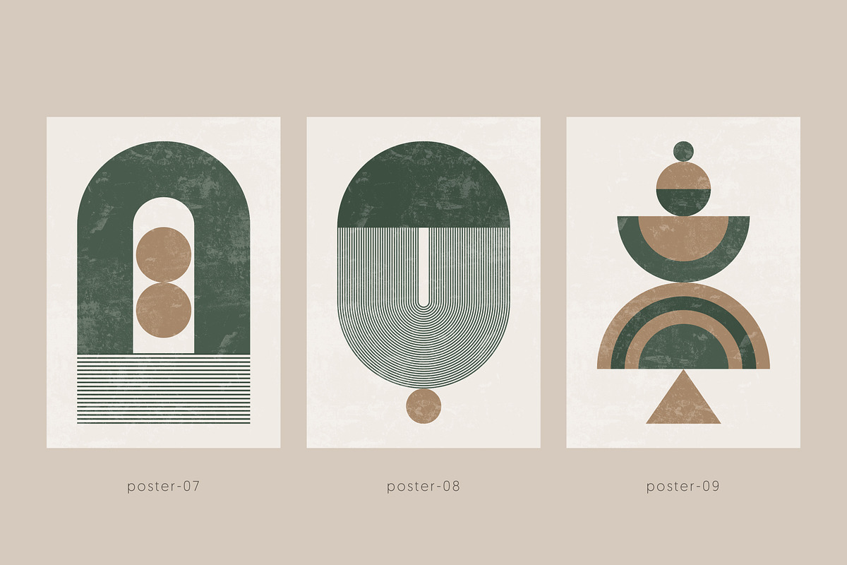 Minimal Scandinavian Posters, a Decorative Illustration by Léo Alexandre (Photo 5 of 10)