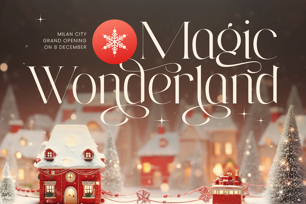 Christmas Memory - Christmas Font, a Serif Font by Umitype (Photo 2 of 9)