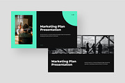 Marketing Plan PowerPoint Template, a Presentation Template by Gaize (Thumbnail 2 of 17)