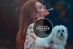 Photoshop Vintage Actions