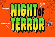 Hellbumps - Classic Horror Typeface, a Sans Serif Font by Roams Type (Thumbnail 6 of 7)