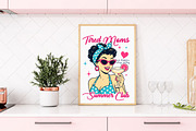 Tired Moms Summer Club, Trendy Funny, a Person Illustration by Libby Wishes (Thumbnail 3 of 5)