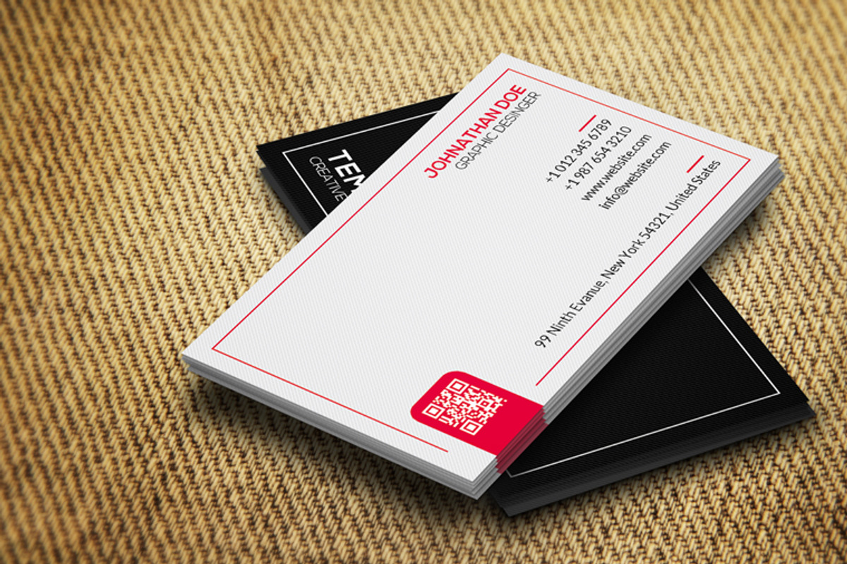 Corporate Business Card CM081, a Business Card Template by annozio (Photo 3 of 4)