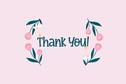 Classy Flowers - a Quirky Font, a Font by Ali Hamidi (Thumbnail 9 of 9)