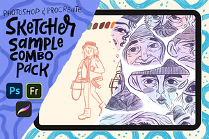 Sketcher Sample Combo Pack