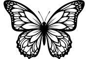 Decorative Butterfly Silhouette, an Object Graphic by Creativeshirt (Thumbnail 13 of 16)