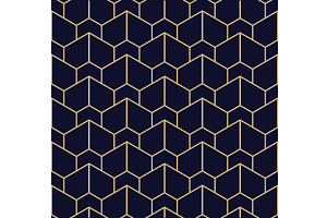 Abstract geometric pattern with, a Pattern Graphic by RODINA