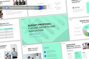 Project & Business Budgeting Keynote, a Presentation Template by Antstheme