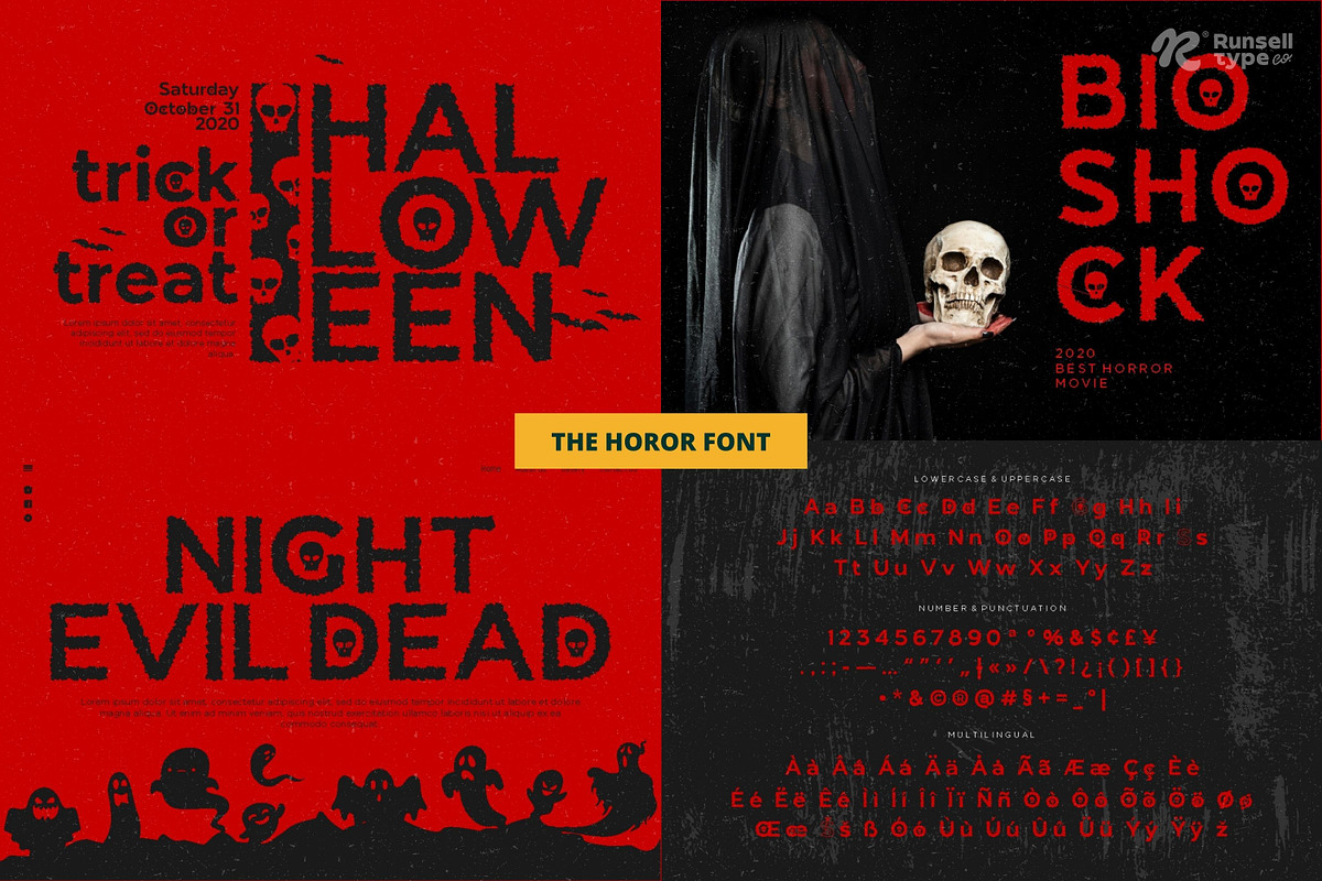 The Best Halloween Font Bundle, a Font by Runsell Studio (Photo 42 of 74)