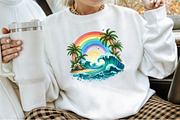 Summer in Hawaii Clipart, an Illustration by Sublimation Artist (Thumbnail 4 of 6)