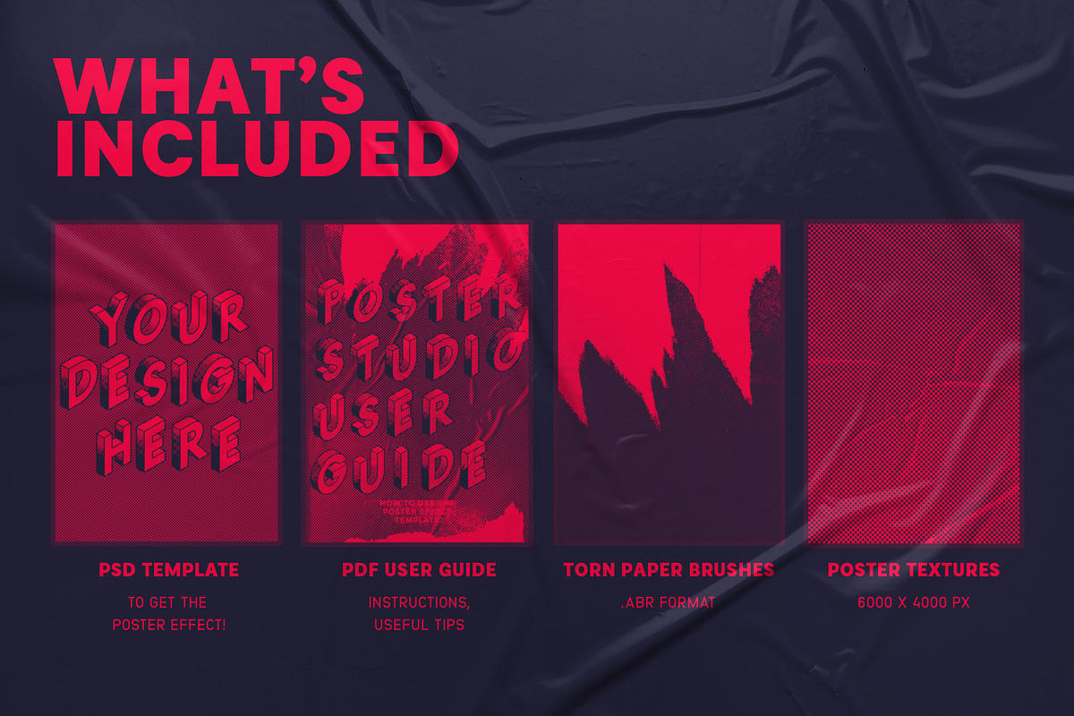 Poster Studio for Photoshop, a Layer Style Add-On by MiksKS (Photo 7 of 11)
