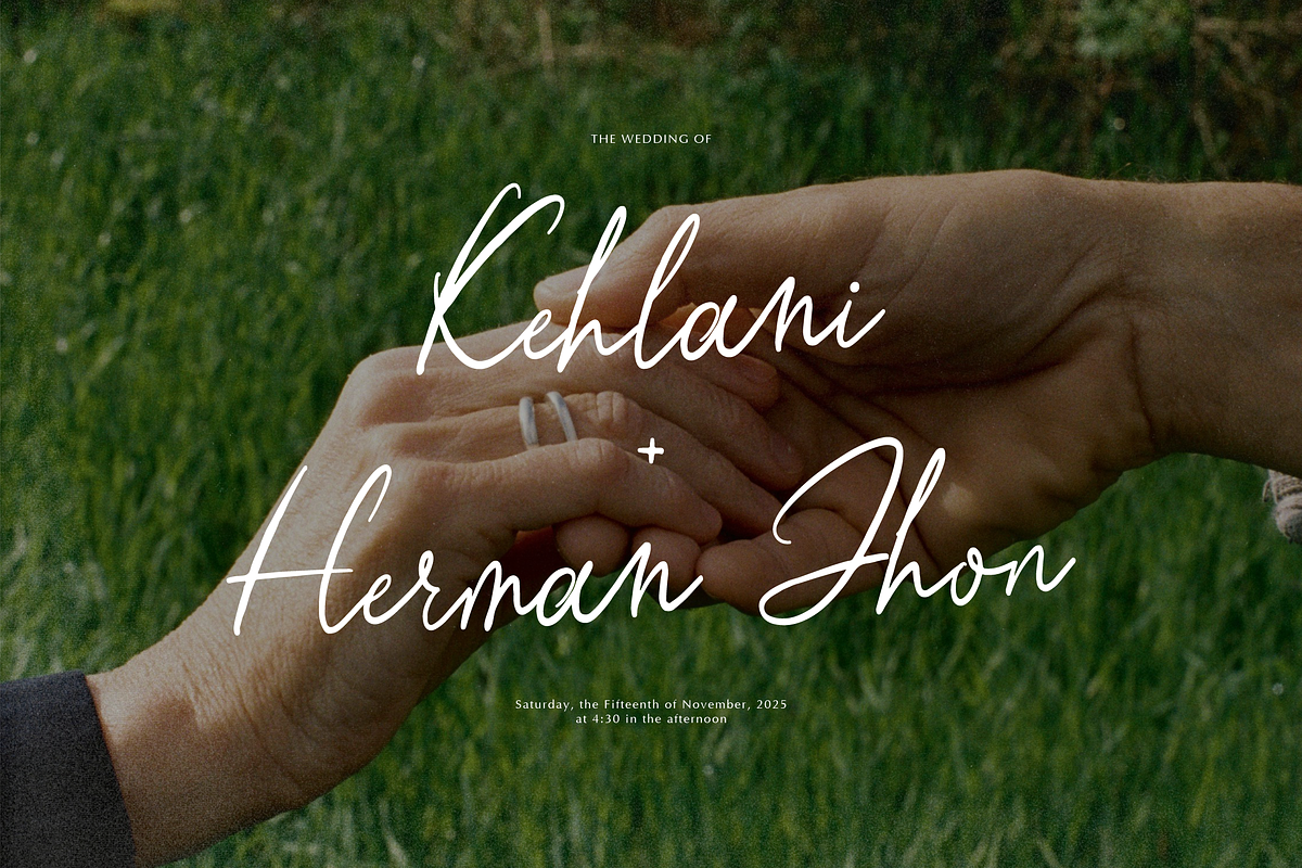 Sekar Wangi Casual Handwritten Font, a Font by gracetype_studio (Photo 5 of 12)