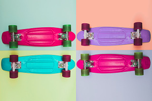 pop art in skateboarding
