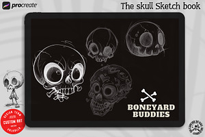 The Skull Sketch Book