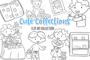 Cute Collections Digital Stamps