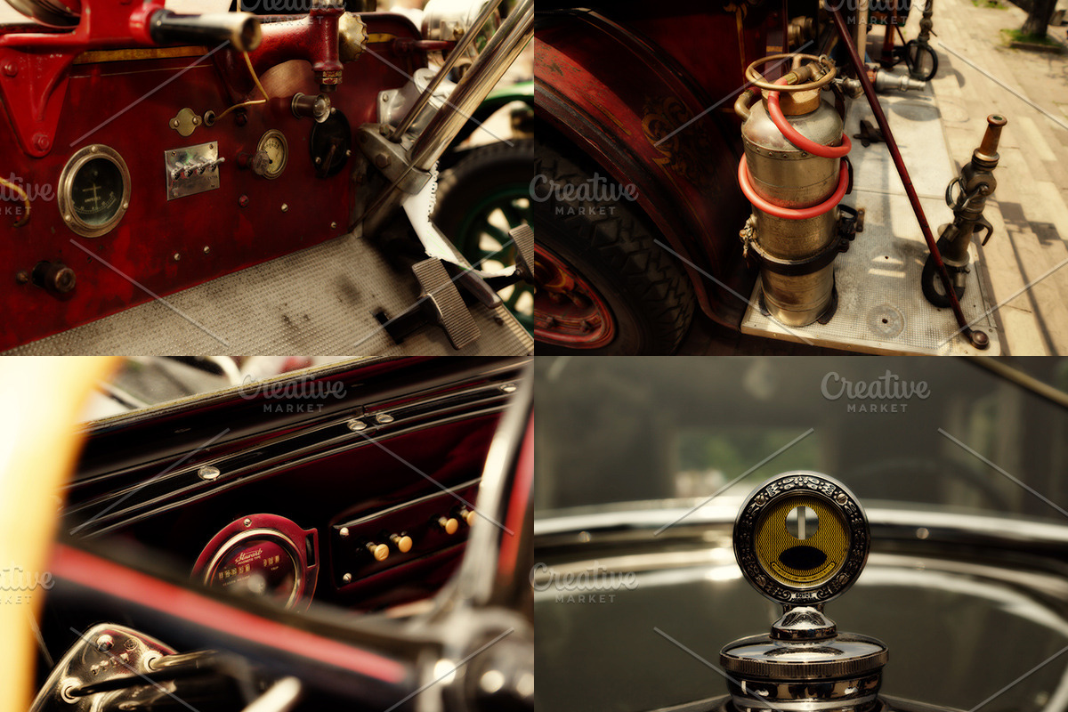 8 Retro Cars Elements, a Transportation Photo by Nazar Hrabovyi (Photo 3 of 3)