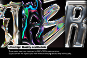 Chrome Text Styles Bundle - 50% OFF, a Layer Style Add-On by Hyperpix Productions (Thumbnail 47 of 47)