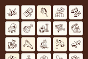990 Universal Doodle Icons, an Outline Icon by Vectors Market (Thumbnail 17 of 25)