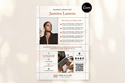 Business Card Flyer with QR Code, a Flyer Template by Creatif Foundry (Thumbnail 1 of 5)