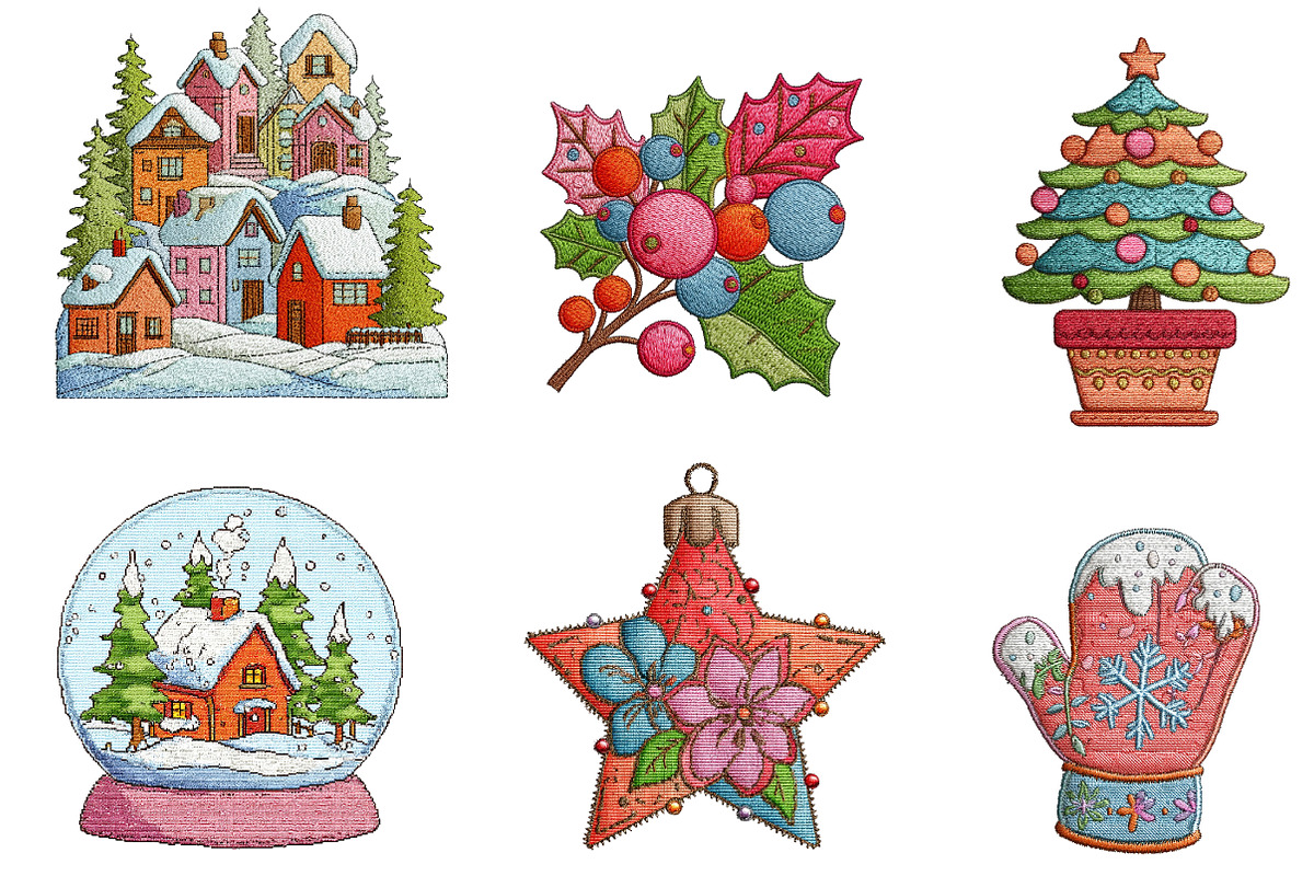 sweet christmas clipart, an Illustration by CreationArt (Photo 4 of 7)