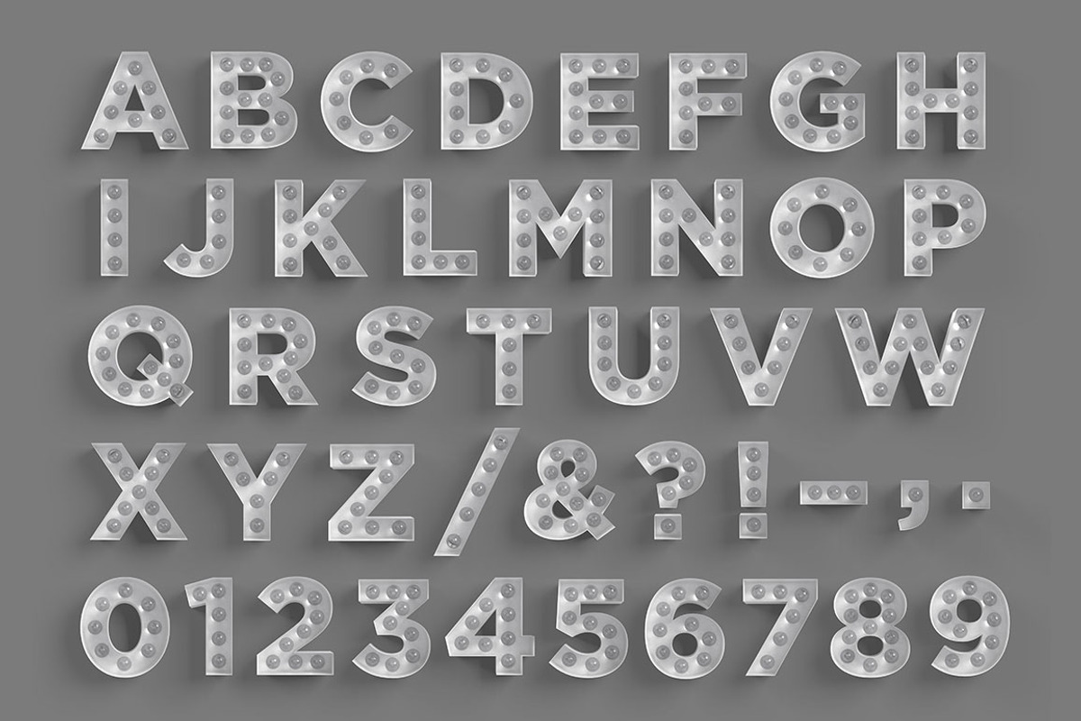 Light Bulb Type, a Graphic by Design Assets (Photo 2 of 5)