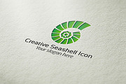 Creative Seashell Icon Logo, a Branding & Logo Template by BdThemes (Thumbnail 1 of 3)
