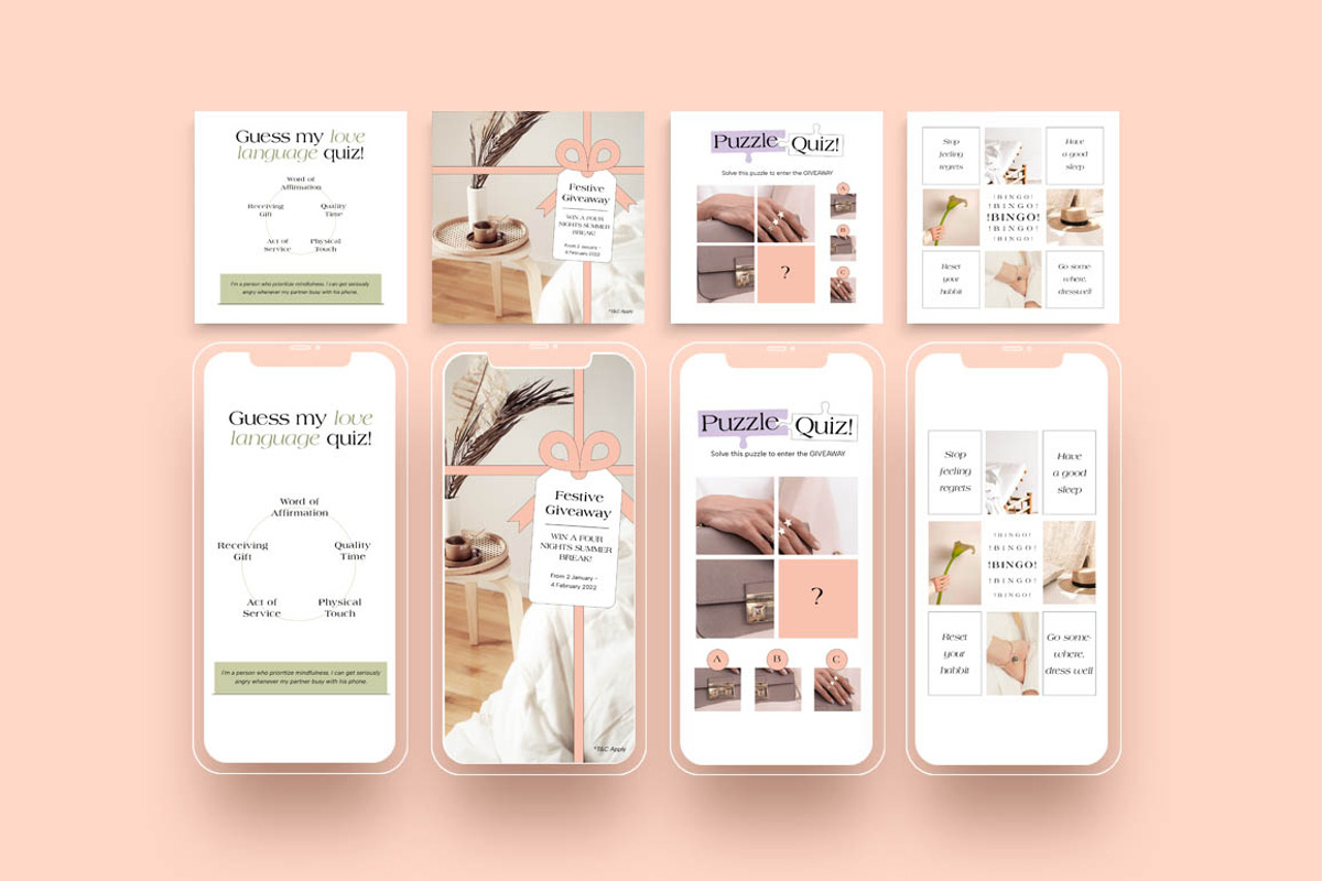 Blog & News Room Instagram CANVA PS, a Social Media Template by Eviory (Photo 21 of 26)